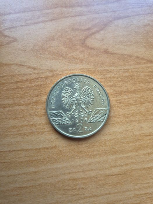Moneta 2zł 1996 rok Jeż Jeże