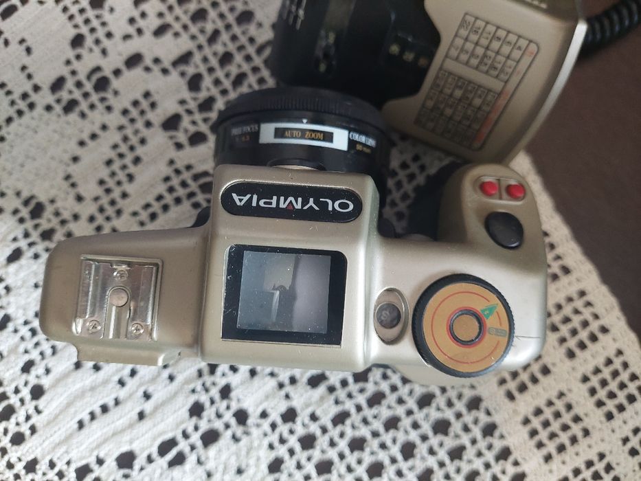 Maquina fotográfica antiga olympia