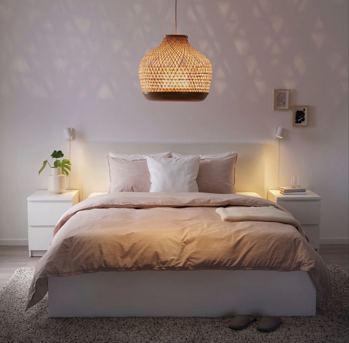 Lampa wisząca bambusowa  MISTERHULT IKEA