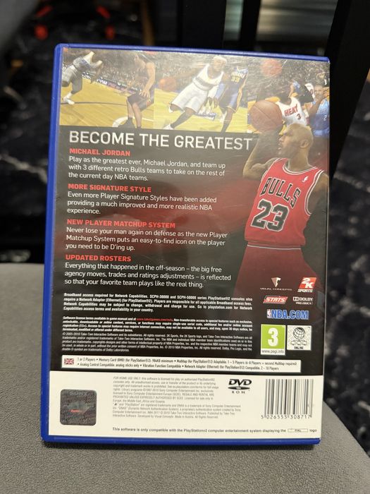 Gra na ps2 nba 2k 11