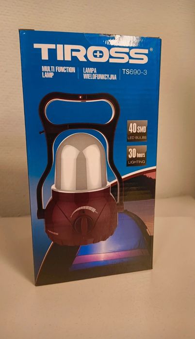 Lampa kempingowa Tiross TS609-3