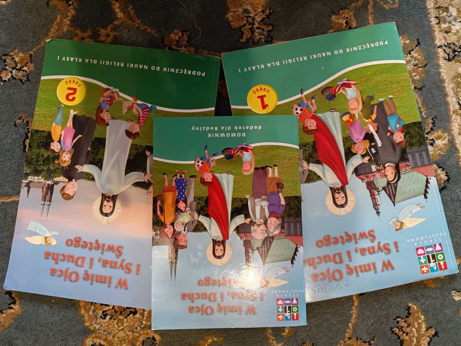 Podręcznik do religii dla klasy 2 część 1 i 2 + domownik