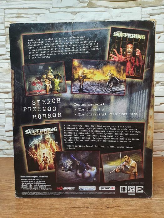 THE SUFFERING + dodatek TIES THAT BIND - polskie wydanie BIG BOX PL [PC]