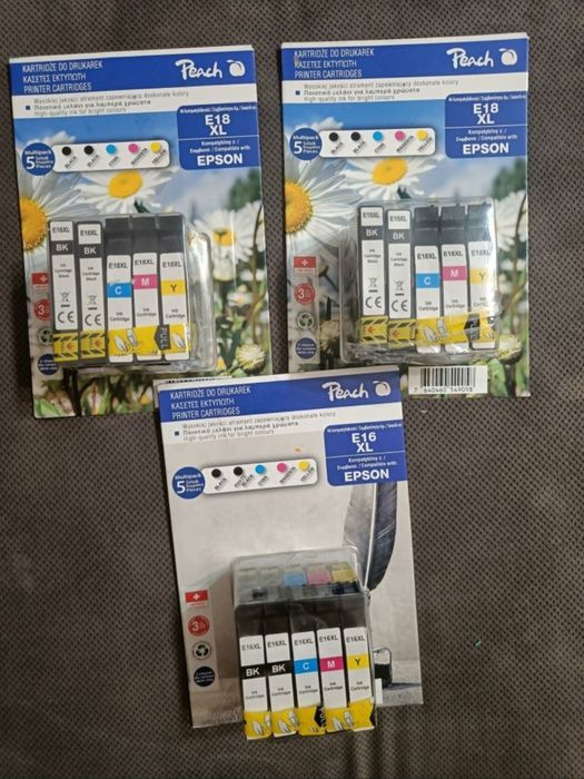 Tusze do drukarek Epson, różne