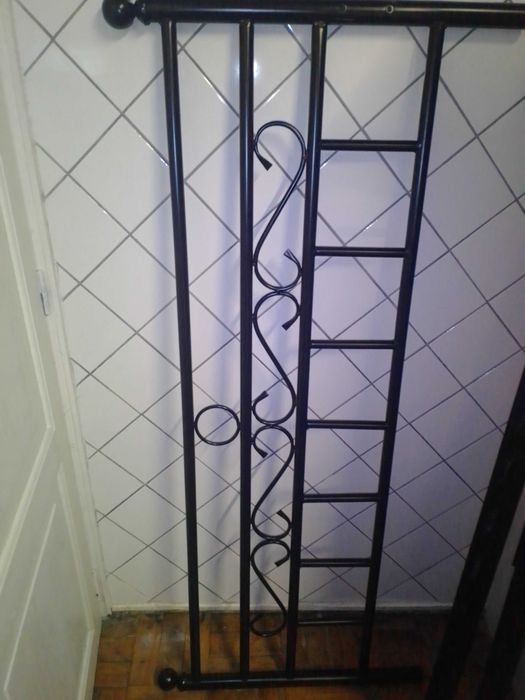 Colchao ortopedico 190x150 usado como novo e cama em ferro