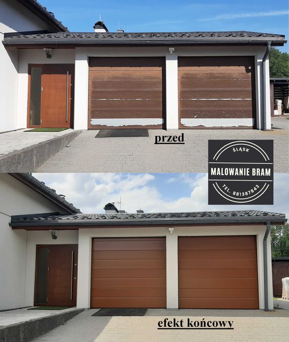 MALOWANIE naprawa BRAMA garażowa segmentowa Wiśniowski MAZOWIECKIE