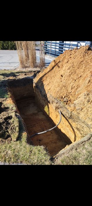 Usługi minikoparką, przyłącza, wykopy, minikoparka