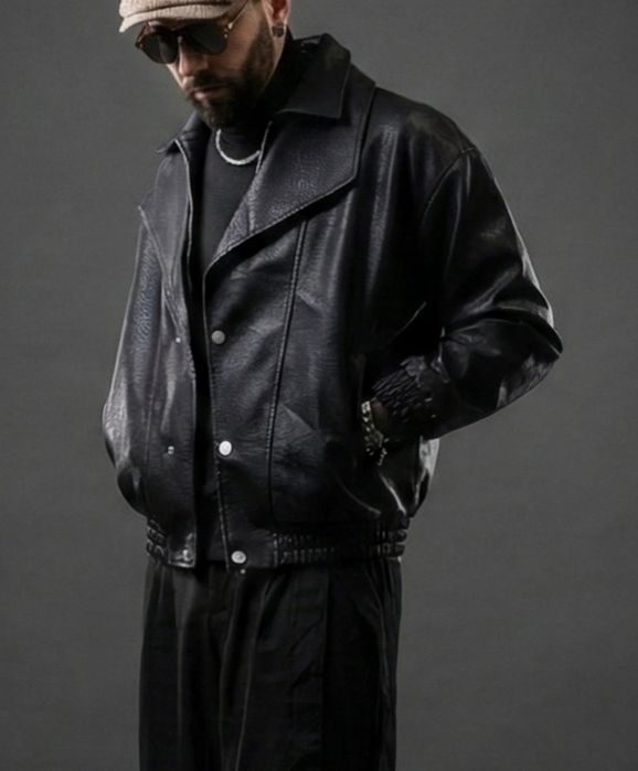 Casaco Bomber Preto Novo tamanho M