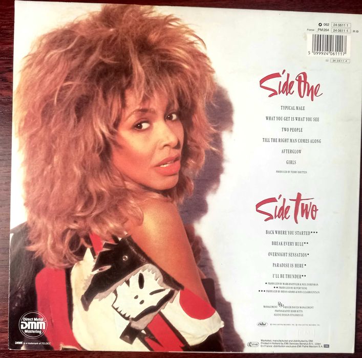 Tina Turner  внілова платівка Tina Turner-Private Dancer