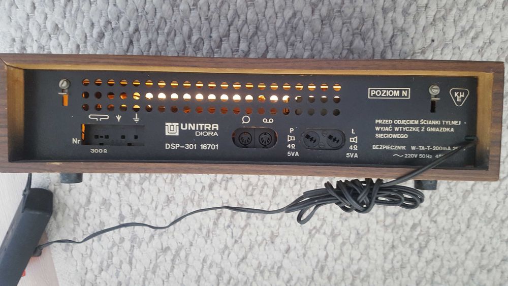 Kultowe radio PRL Duet DSP 301