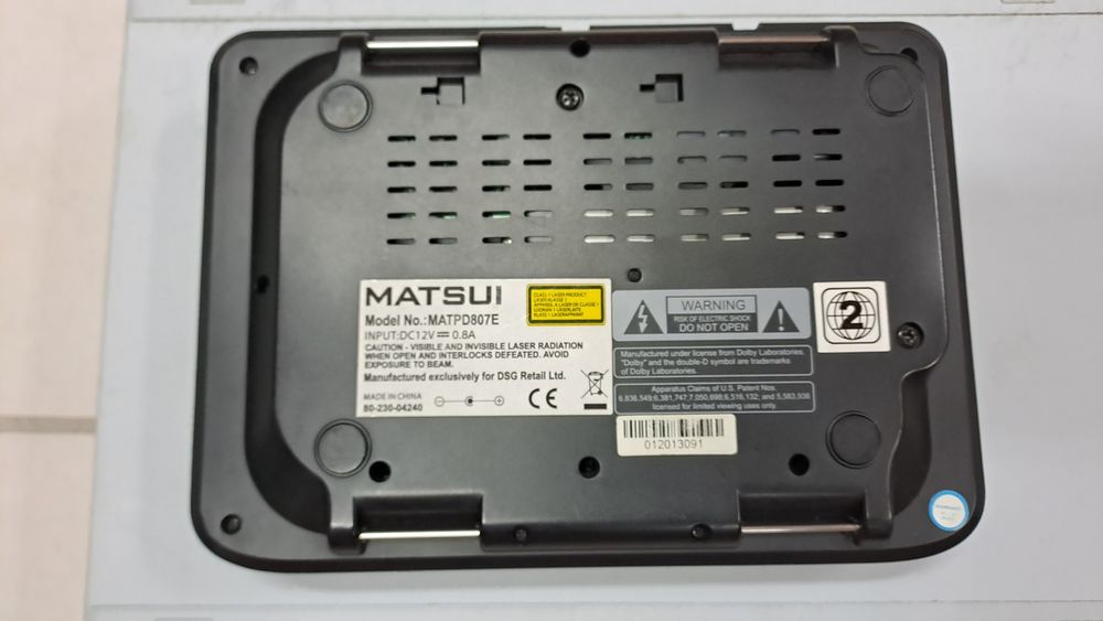 Leitor DVD portátil