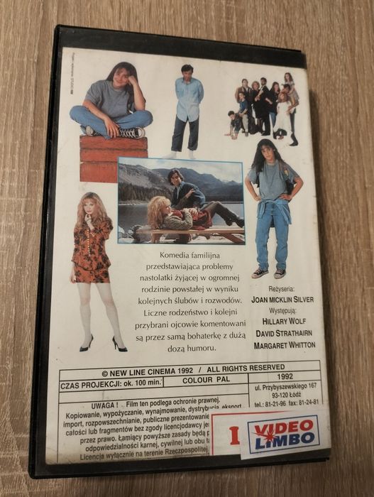 Kaseta VHS Film Step kids
