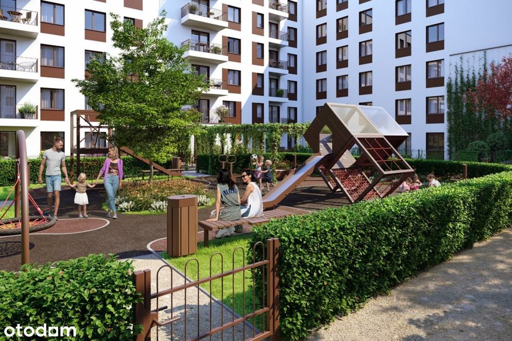 4-pokojowe mieszkanie 80m2 + balkon Bez Prowizji
