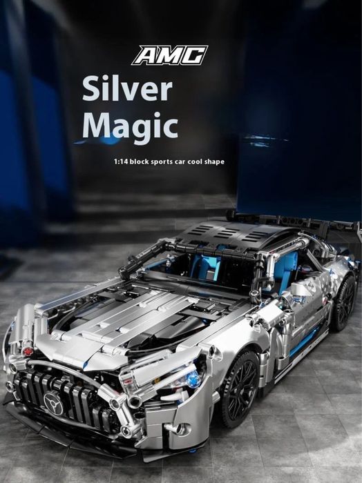 Конструктор JKC Mercedes-AMG GT 1:14 (JKC7207) — 1310 деталей