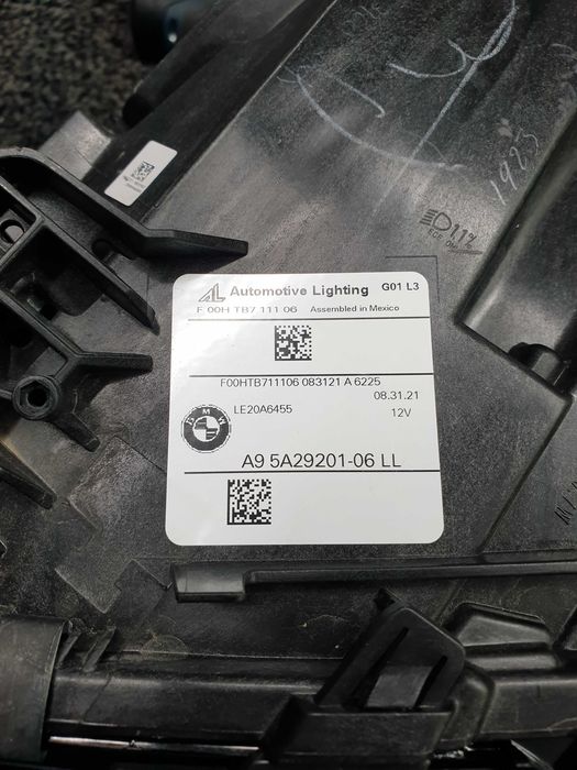 Farol Bmw X3/X4 G01/G02 Lci Esquerdo