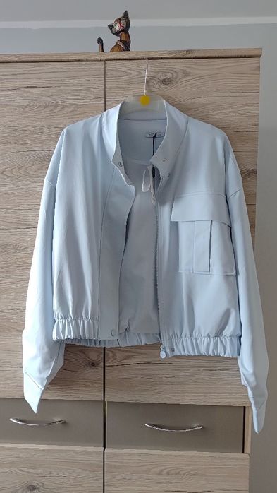 Bluza katanka niebieska rozpinana mwgi nowa