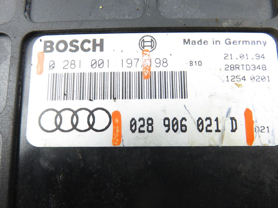 Sterownik Audi 80 B4 1.9 Tdi