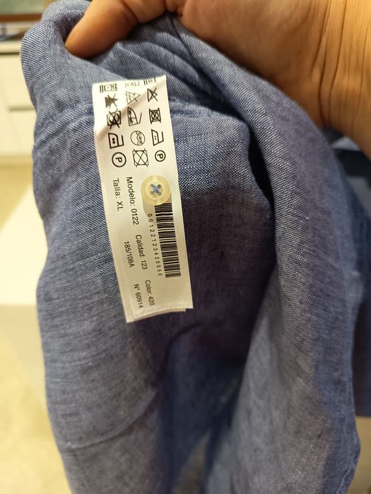 Оригинал чоловічий рубашки Massimo Dutti Xl