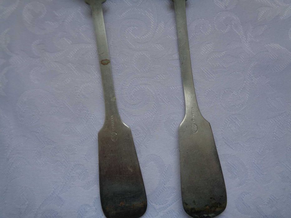 Zabytkowe łyżki przedwojenne