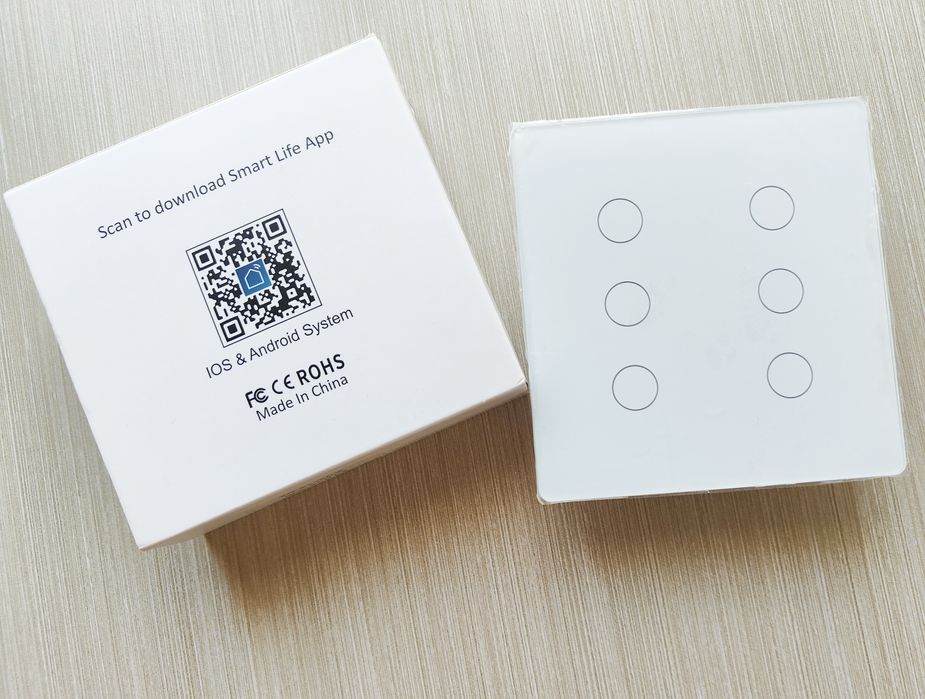 Умный ZigBee смарт выключатель, умный дом, tuya, smart life.