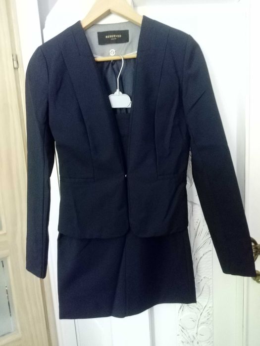 jak NOWA garsonka damska dziewczęca Reserved garnitur 34 XS marynarka