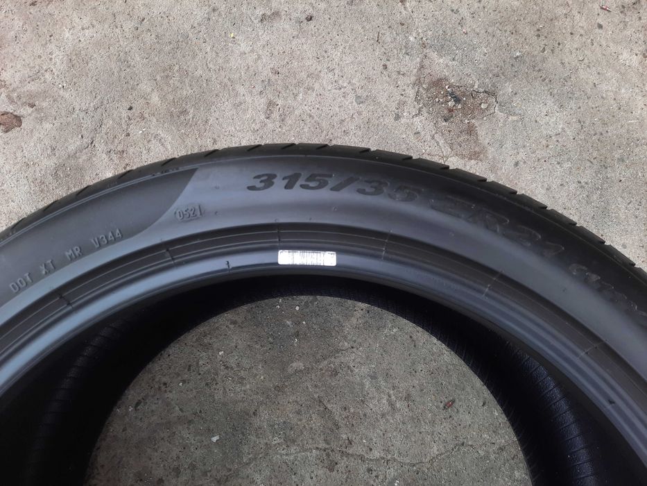 Opona letnia klasy premium PIRELLI P ZERO 315/35/21 ok. 6 mm 2021 r.