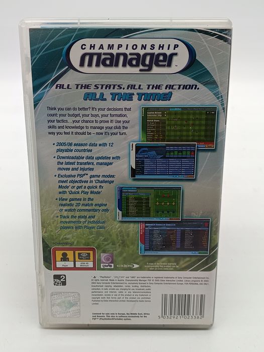 championship manager sony psp