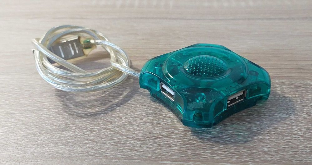 Hub USB com 4 portas