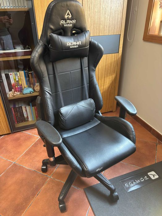Cadeira gaming Alpha Gamer Vega Black Ruivães E Novais •