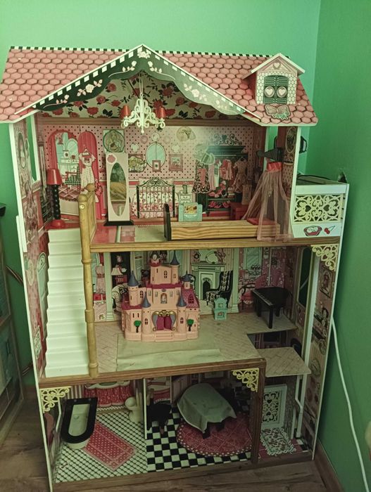 Domek dla lalek barbie