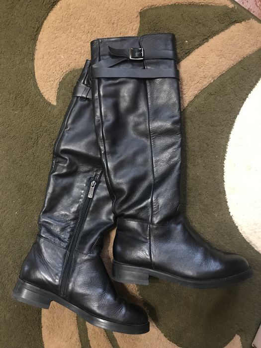 Чоботи зимові шкіряні жіночі -37