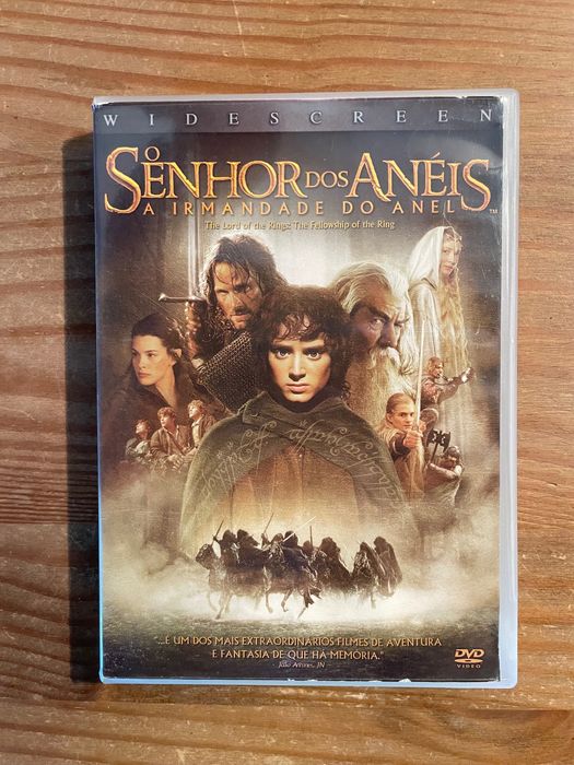 DVD - O Senhor dos Anéis - A Irmandade do Anel (portes grátis)