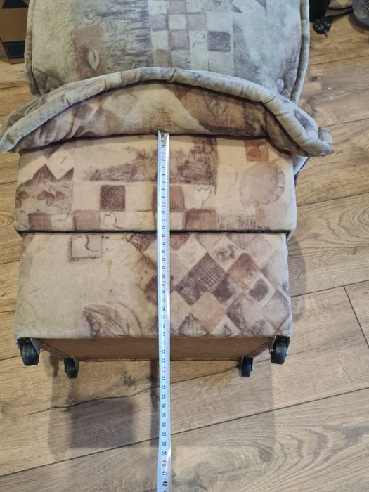 Pufy używane 2 sztuki