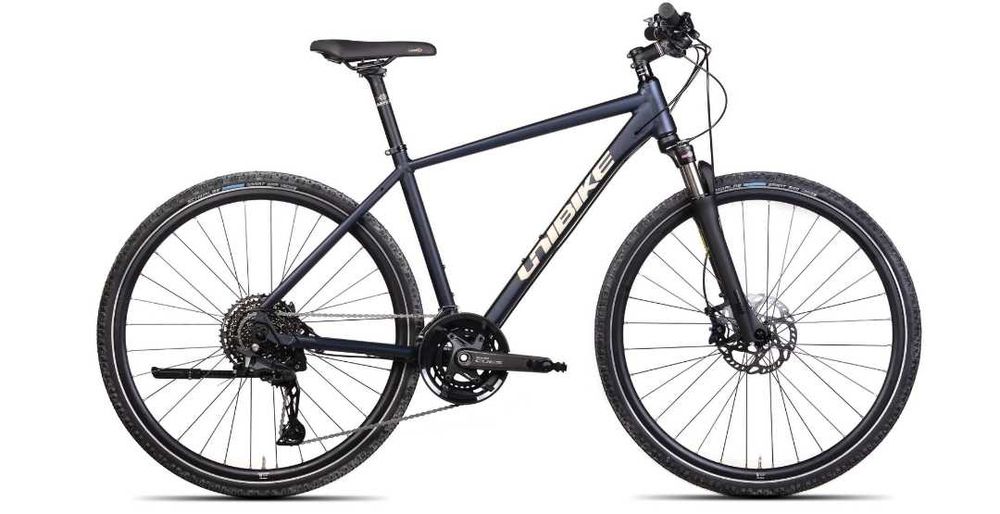 Rower crossowy 28 Unibike Viper szary,grafit 2025