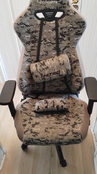 Fotel Gamingowy Nitro Concepts S300 Urban Camo  do 135kg używany