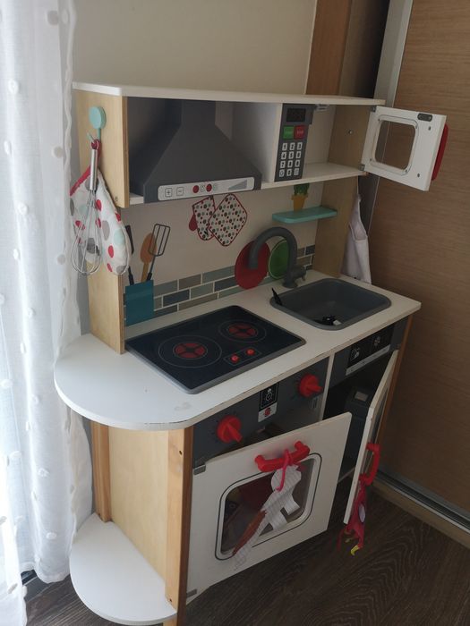 Cozinha brincar criança