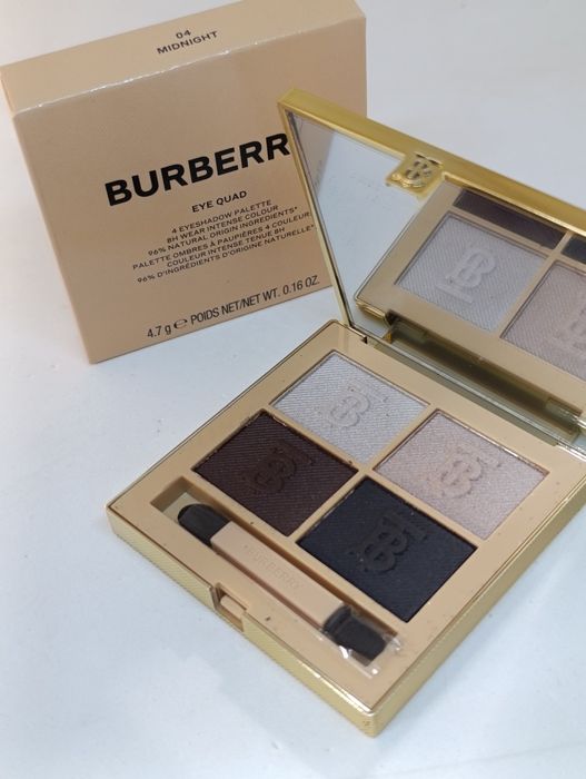 Burberry Eye Quad 04 Midnight elegancka paleta cieni luksus