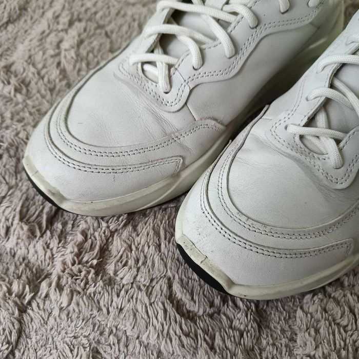 Кросівки кожані білі ECCO CHUNKY SNEAKER розмір 38
