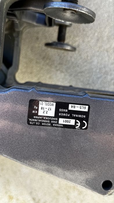 Yamaha Malta 3 CV (2 Tempos) – Como Novo / Usado Apenas em Água Doce
