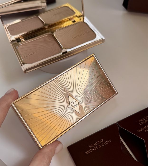 Палетка Charlotte Tilbury Filmstar Bronze & Glow Contour Duo