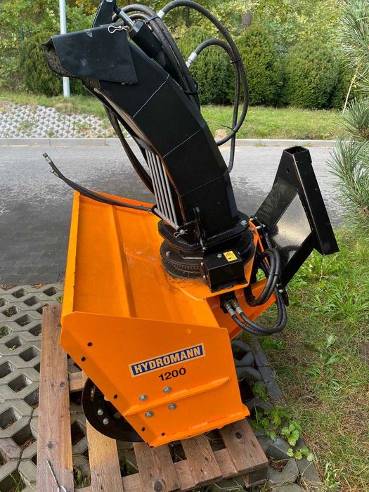 Pług wirnikowy dmuchawa do śniegu odśnieżarka Hydromann 1200 Kubota