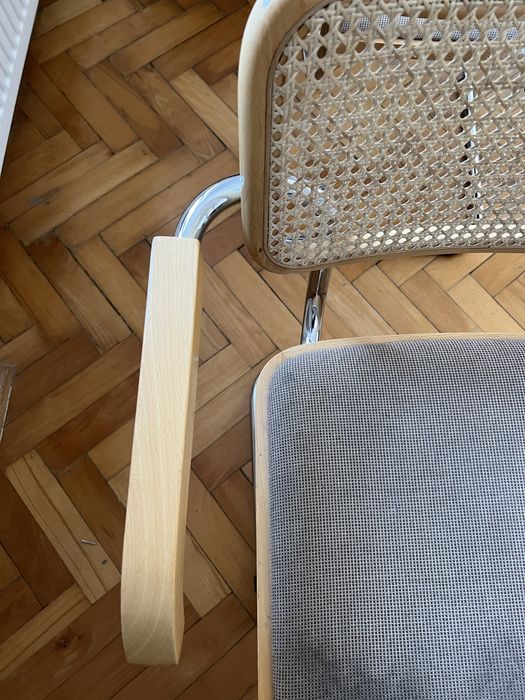 Włoskie krzesła cesca marcel breuer bauhaus mid century