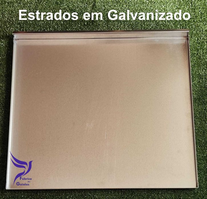 Estrado em Chapa Galvanizadas para Gaiolas