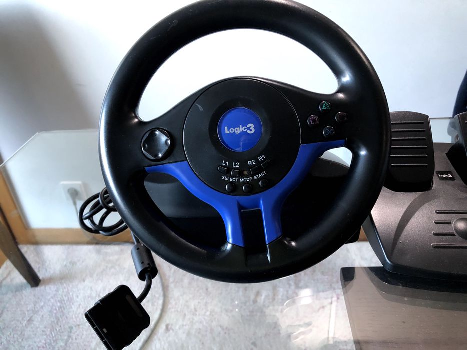 Volante Playstation 2 (Novo em caixa)