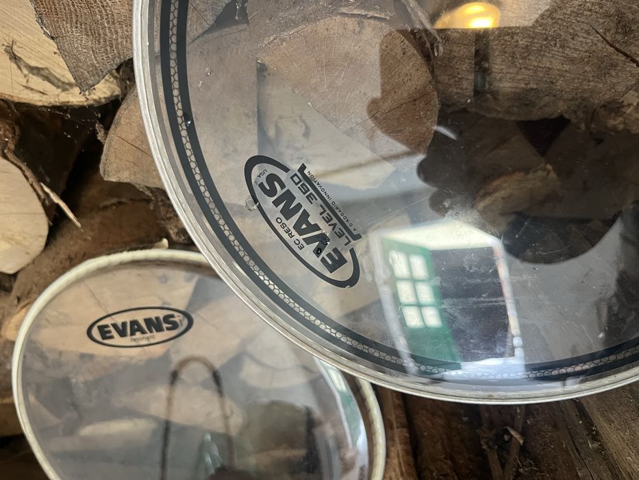 Naciag 10 evans komplet perkusja tom zestaw statyw