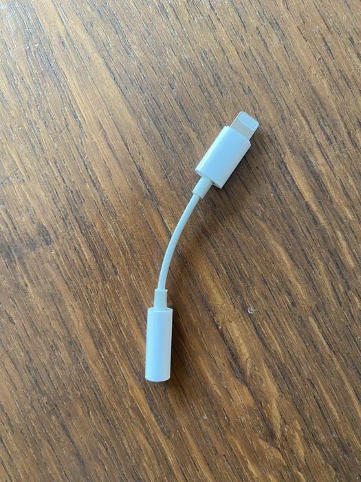 Перехідник Apple lightning 3,5mm, адаптер Apple