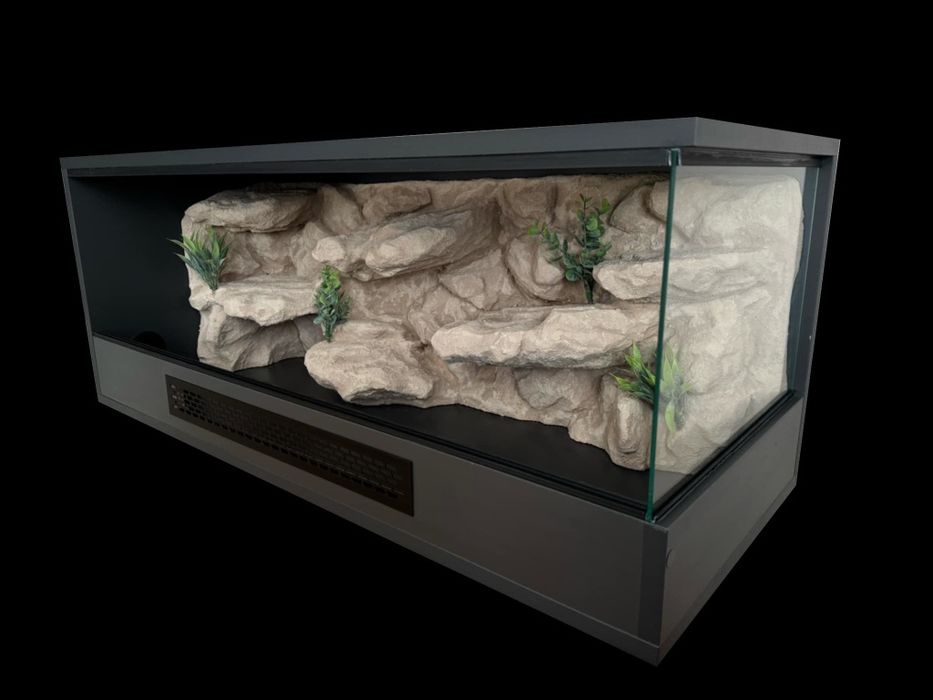 Terrarium gekon lamparci