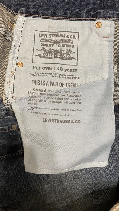Spodnie jeansowe Levi Strauss&CO W38 L34 w pasie 102cm