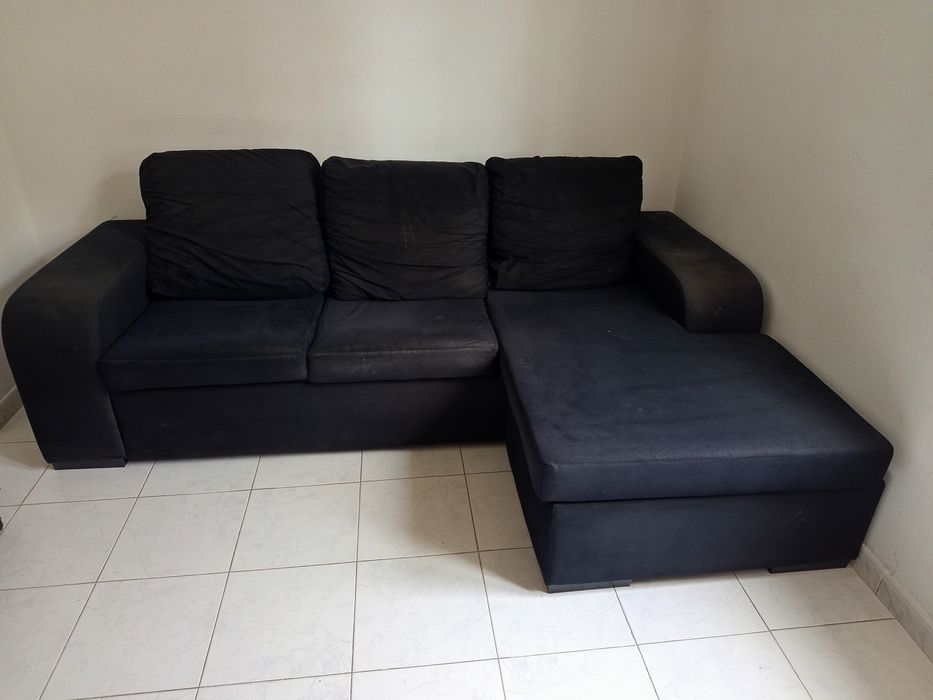 Sofá 3 lugares em bom estado