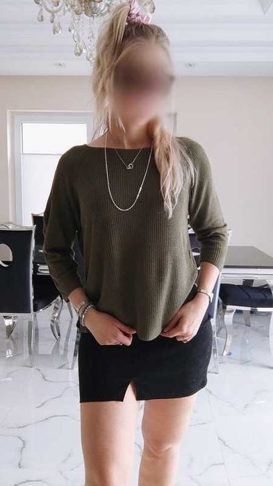 Sweter damski khaki Reserved LATO 2024